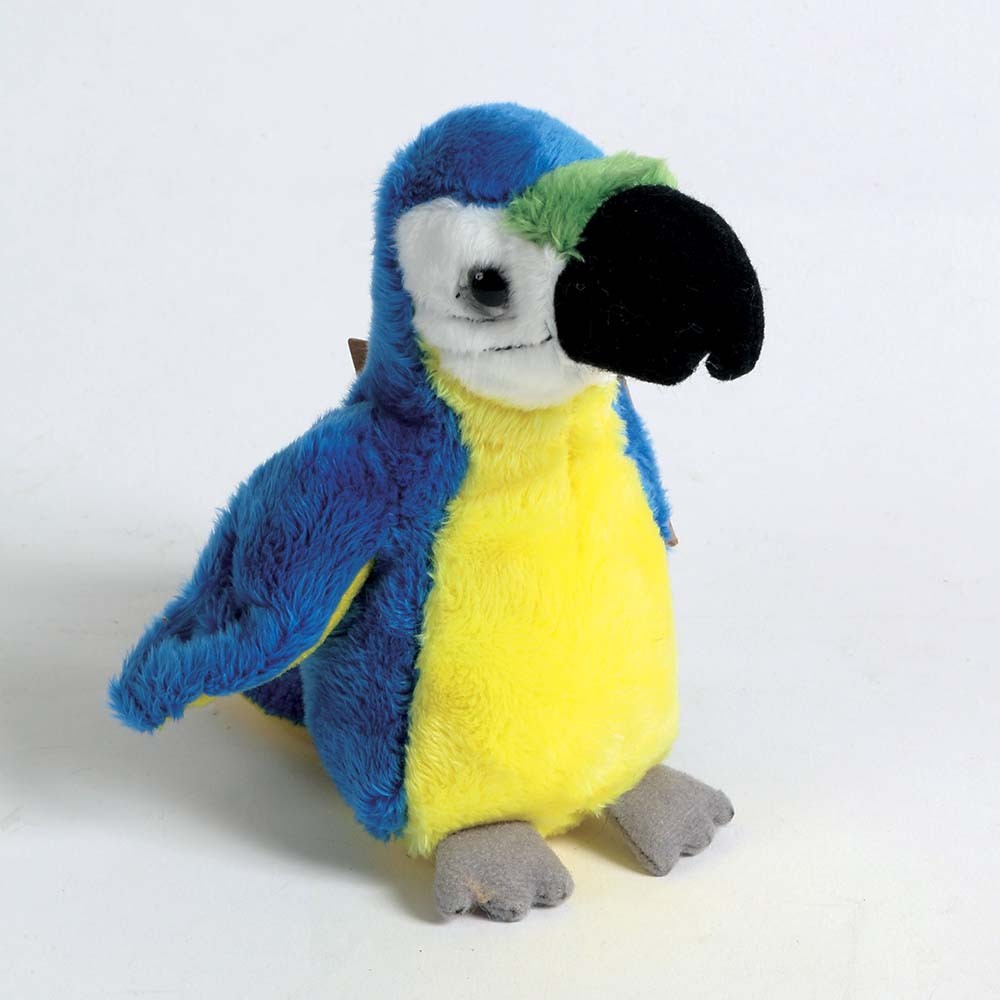 Toby Goldfeather The Blue And Gold Macaw Plush Teddy