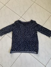 Cecil Damen Shirt Bluse M 40 42 Blau mit Herz...