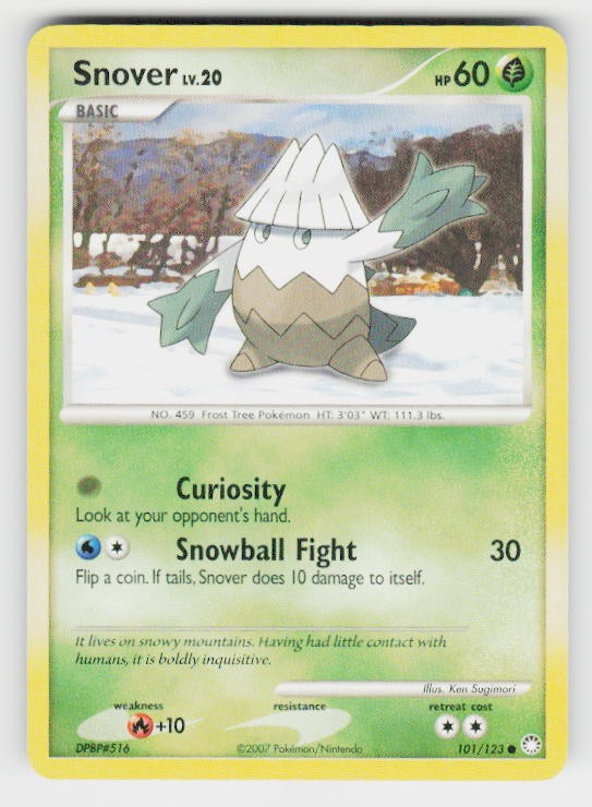 Mysterious Treasures #101/123 Snover