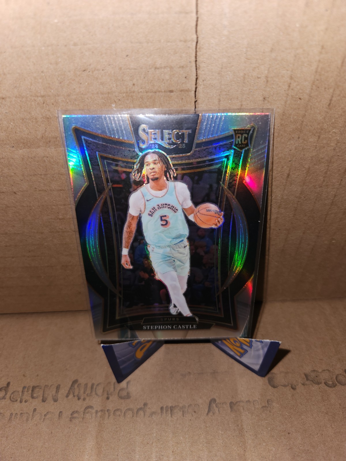 2024-25 Panini Select - Concourse Stephon Castle #72 Silver Prizm (RC)