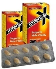 "Intense X Yellow Weekender Herbal Tablets - 60mg Pills"