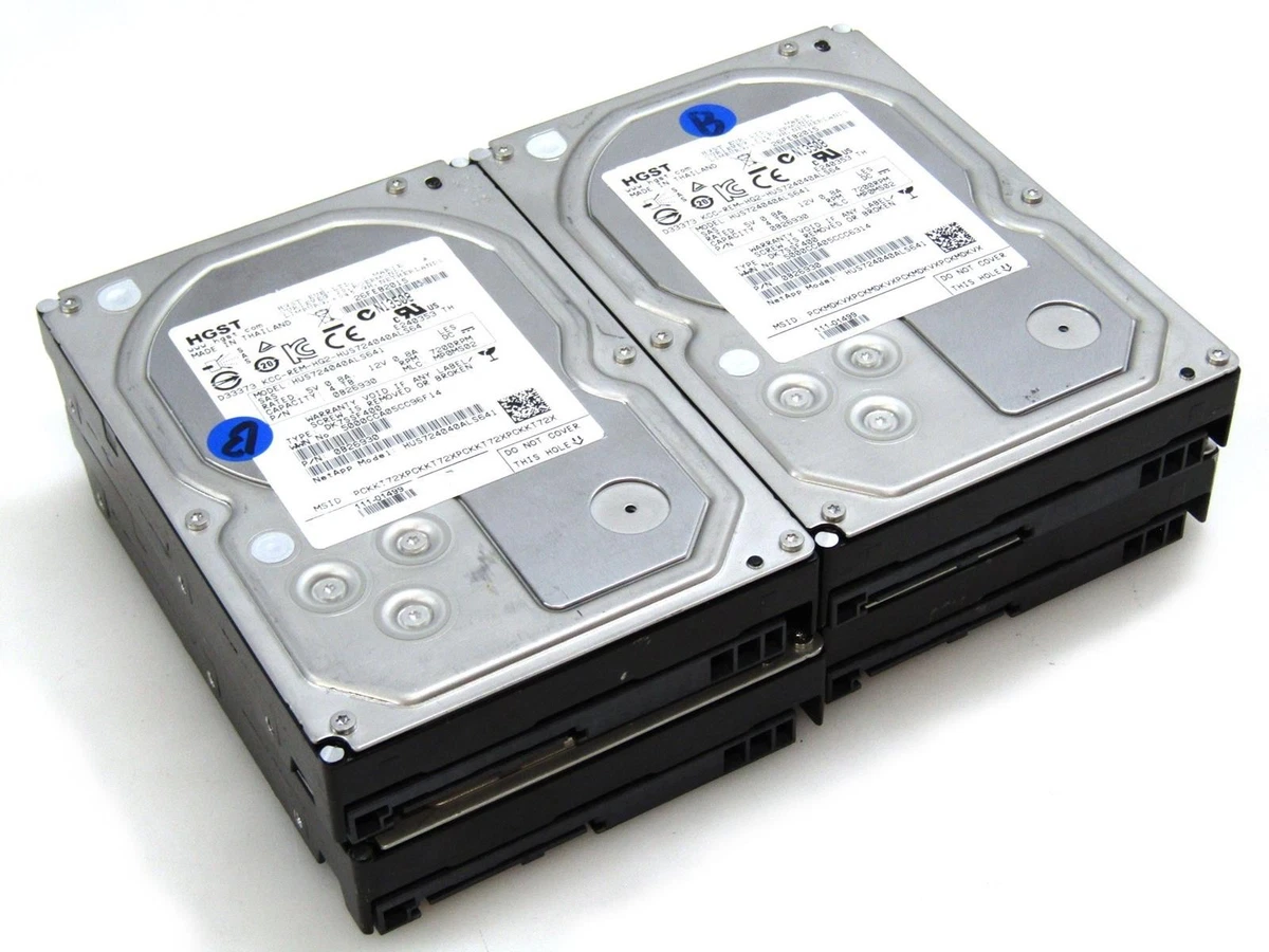 HGST SAS Internal Hard Disk Drives 4 TB Storage Capacity for sale