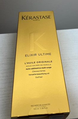Kérastase Elixir Ultime Refillable Hair Oil   Hydrates, Smoothes Frizz & Enhance