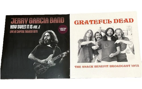 Jerry Garcia Band / Grateful Dead Live Vinyl Record Lot New