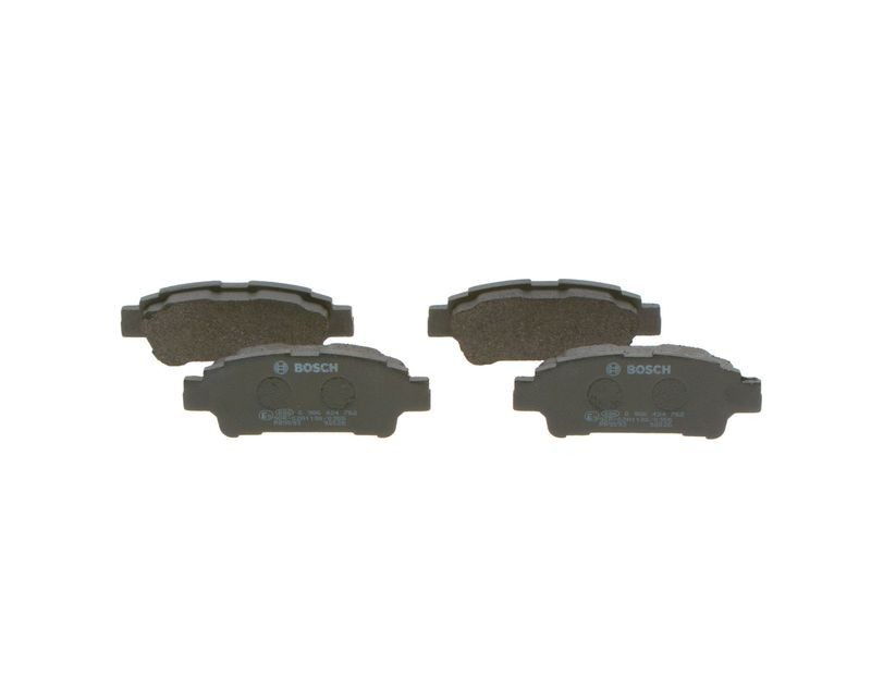Plaquettes de frein BOSCH 0 986 424 762 kit frein à disque TOYOTA 17mm