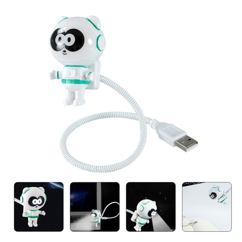 Adorable Usb Small Night Light Astronaut Shape Design Usb Light for Lighting - 第 1/12 張圖片