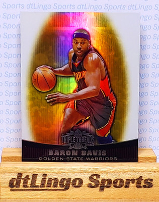 2006-07 Topps Triple Threads BARON DAVIS #85 Warriors GOLD /99 L@@K