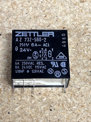 AZ732-560-2 - American Zettler -  Electromechanical Relay DPDT 24VDC ( 1 Pc