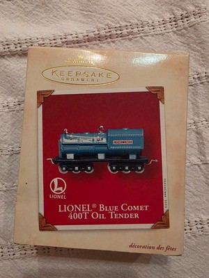 Hallmark Keepsake Lionel Blue Comet 400T Oil Tender 2002 QX8243