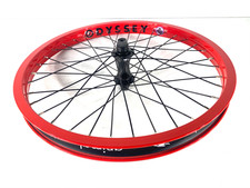 Odyssey Quadrant X Shadow Definitive Custom Bmx Front Wheel - Fire Engine Red Odyssey Quadrant X Shadow Definitive Custom Bmx Front Wheel - Fire Engine Red