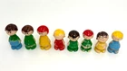 Vintage Samsonite Little People Children 1970’s Lot Of 8