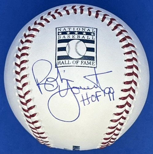 Robin Yount Signed Autographed Hall Of Fame Baseball w/ “HOF 99” & Beckett COA