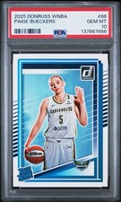 2025 PANINI DONRUSS WNBA #86 PAIGE BUECKERS ROOKIE RC PSA 10 CERT MAY VARY