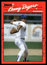 Kenny Rogers 1990 Donruss #283 Texas Rangers MLB READ FREE SHIPPING AutographDen