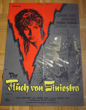 Der Fluch von Siniestro Oliver Reed Hammer Orig. Kinoplakat A1 EA Z3