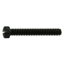 #6-32 x 1" Black Oxide Slotted Fillister Head Gun Screws (10 pcs.)