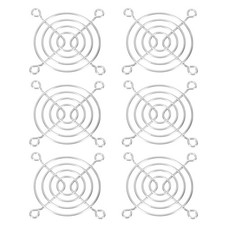 60mm Fan Finger Grill, 6 Pack 304 Stainless Steel Grill Protector for 60mm