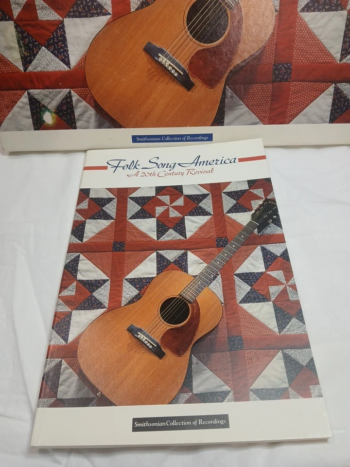 Folk Song America A 20th Century Revival 4CD Box Smithsonian 106 Pg Booklet 1990 - Image 2 of 4
