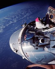APOLLO 9 COMMAND MODULE HATCH EVA NASA PHOTOGRAPH PHOTO PRINT