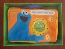 Sesame Street Cookie Monster Soft Photo Album 4 X 6 Holds 12 Photos New 2006