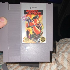 Konami Rush'n Attack Nintendo NES Game Cartridge Action & Adventure Genre