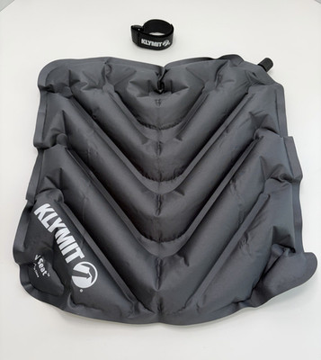 Klymit V Seat ~ Inflatable Travel Cushion, Hiking, Camping, Sports Bleacher