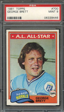 1981 Topps #700 George Brett PSA 9 Mint HOF Kansas City Royals 9446