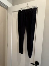 Ariat Pro Womens 28R Tri Factor Grip Knee Patch Breech Black Stretch