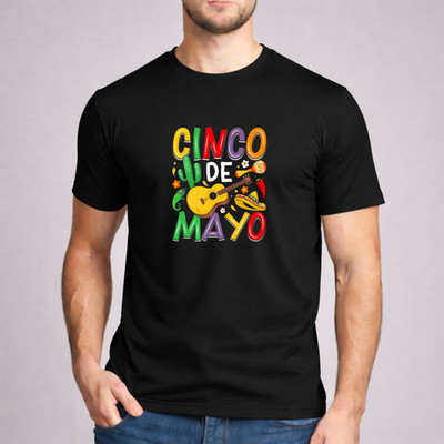 Cinco De Mayo Shirt Funny Sarcastic Fiesta Party Guitar Graphic Kids Adults Tee