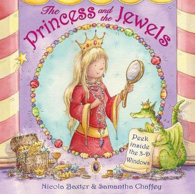 Prinzessin & die Juwelen: Blick in die 3D-Fenster von Nicola Baxter (englisch) Ha