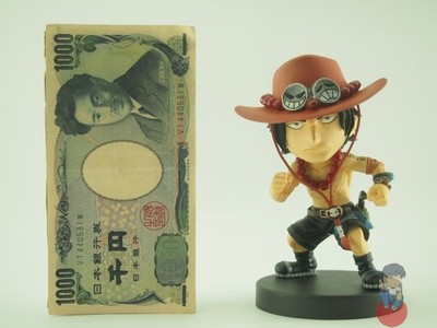 One Piece Bobbing Head - Figur Plex - Portgas D. Ace