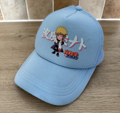 Naruto Shippuden Minato Namikaze Blue Trucker Cap Anime Mütze