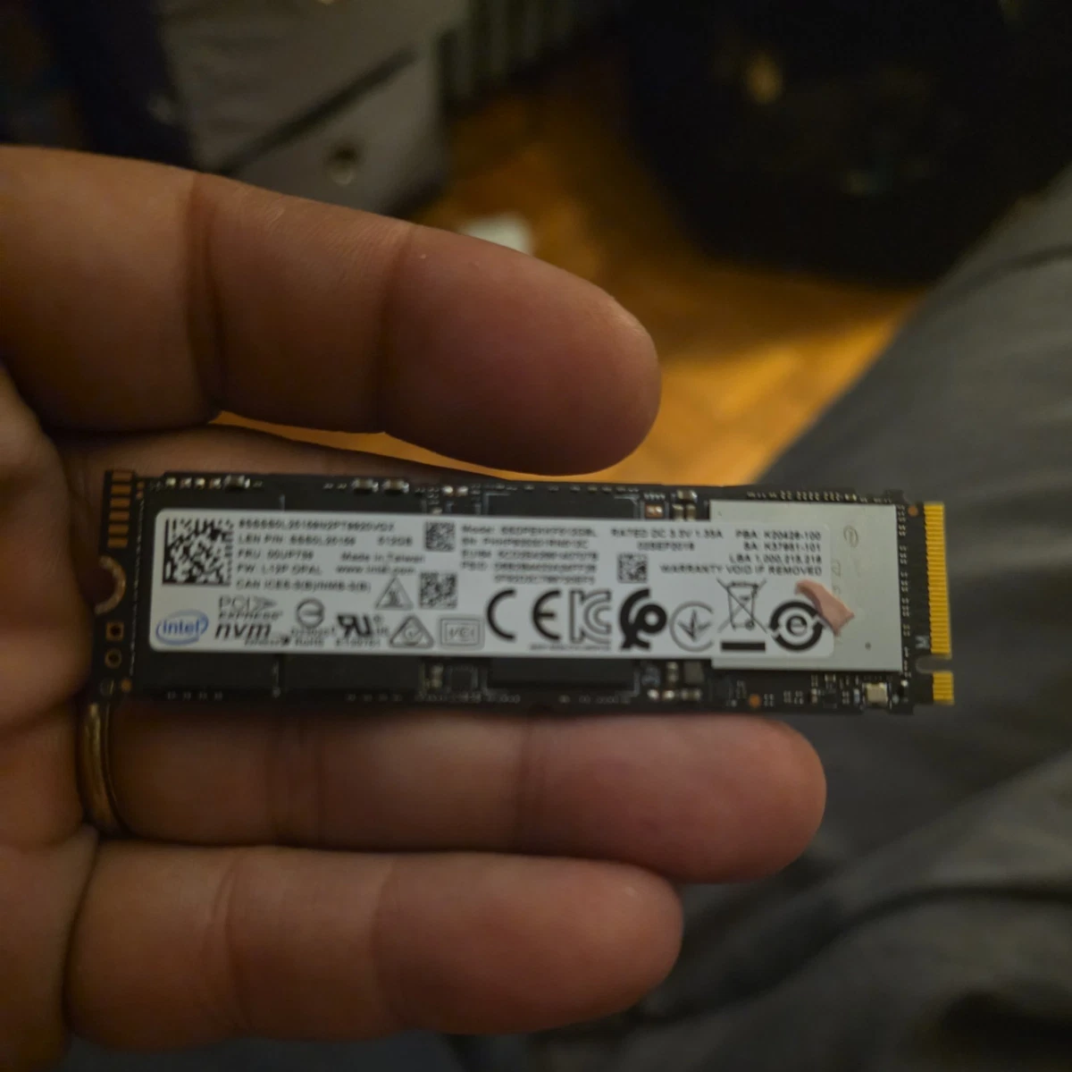 Lenovo SSD 512 Go PCIe3x4 M.2 pas cher