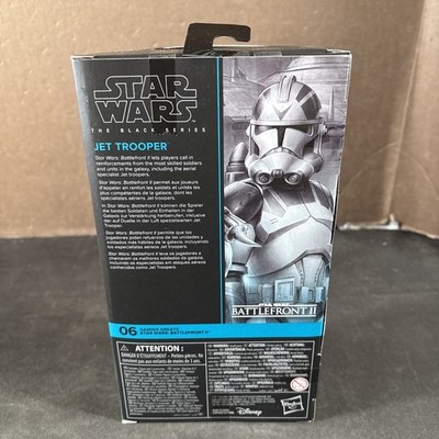 JET TROOPER BATTLEFRONT II STAR WARS BLACK SERIES 1:12 ACTION