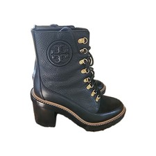Tory Burch Miller 95 mm Lug Sole Heel Lace Up...