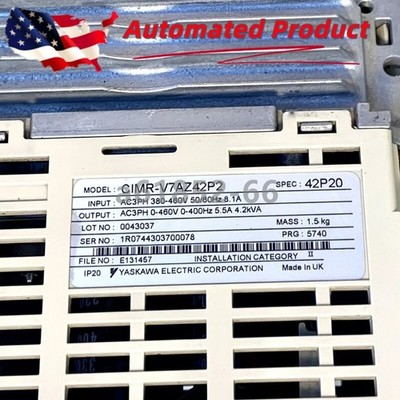 1PC NEW Yaskawa CIMR-V7AZ42P2 Inverter Expedited Delivery#