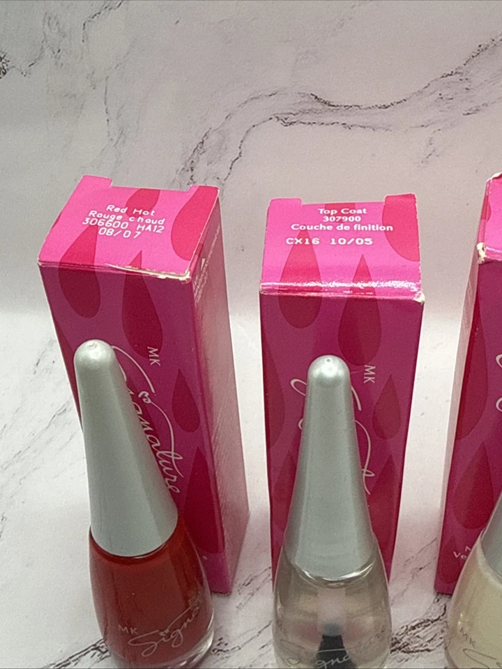 批量 4 件 玫琳凯 签名 指甲油 - 查看图片 全新 旧货 — 第 3/3 张图片