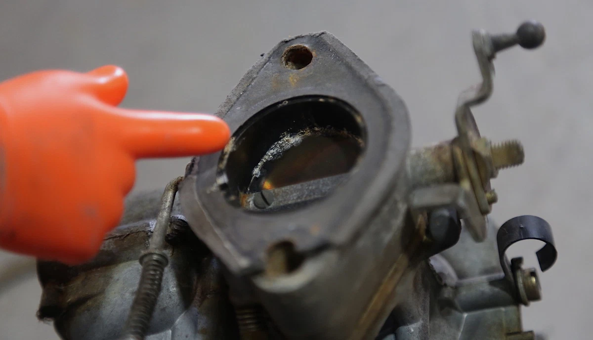 Time to rebuild the carburetor.