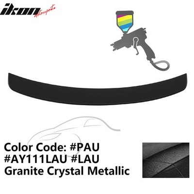 For 11-23 Chrysler 300 300C 300S ABS #PAU Granite Crystal Metallic Trunk Spoiler