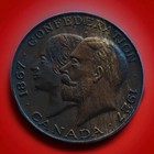 1927 Canada Confederation 60th Anniversary Commemorative Medal -TM1666 — photo 3