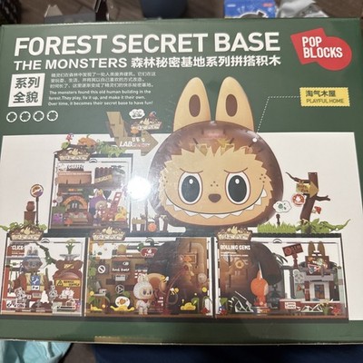 Pop Mart The Monsters Forest Secret Base - Playful Home Block Set - NEW - Sealed