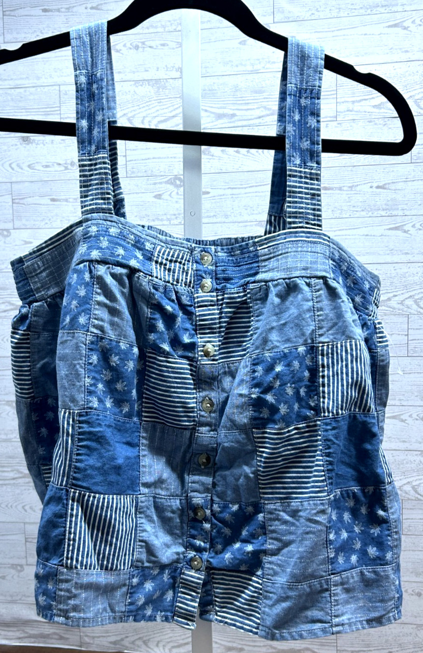 Lucky Brand Highest Quality Patchwork Cannabis Le… - image 2