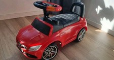 Mercedes AMG Rutschauto rot mit Sound Lenkrad