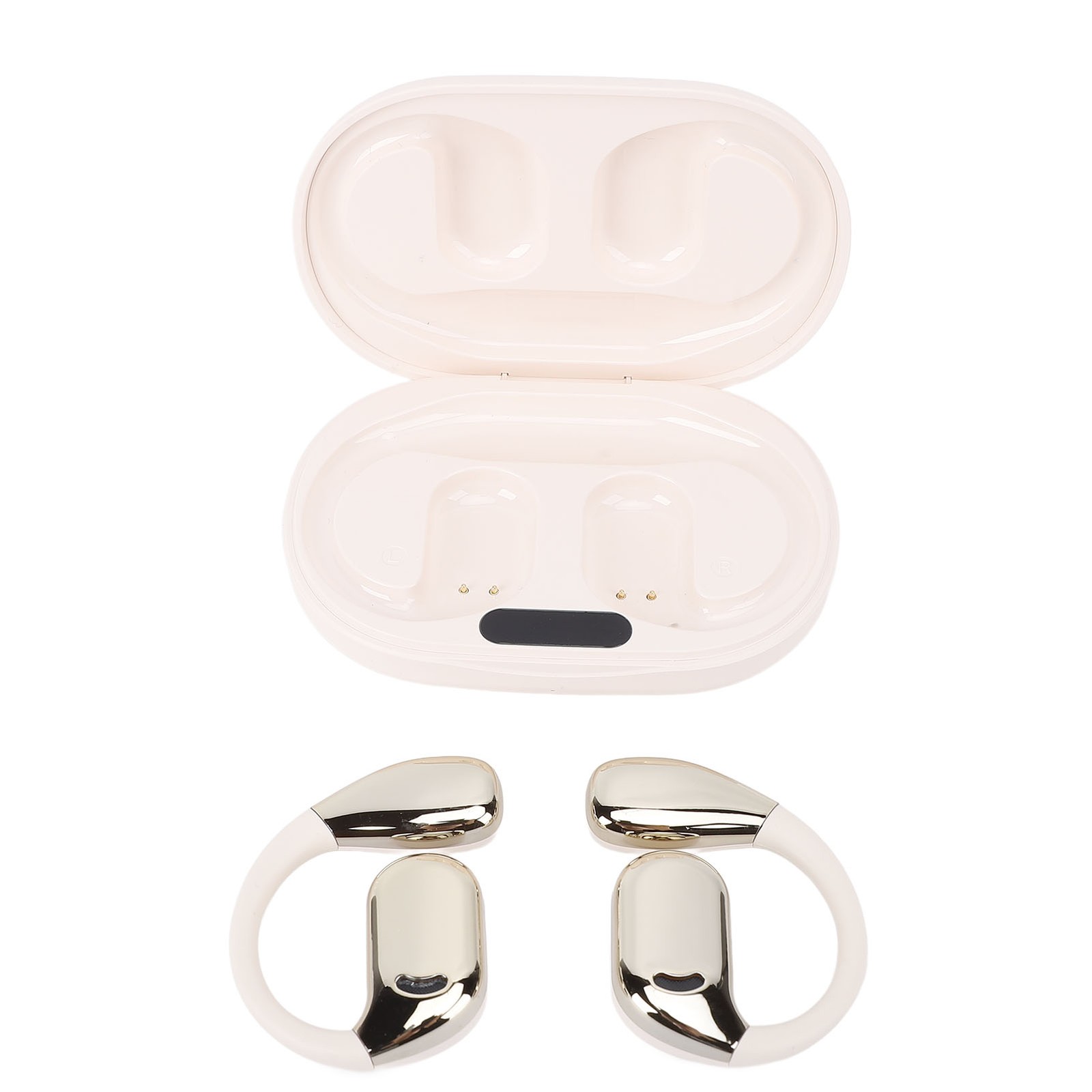 M75 BROWN Smart Translation Earbuds Real Time Voice Translation Earphones EC
