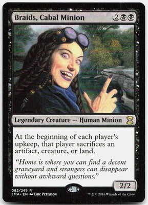 Braids, Cabal Minion NM R Eternal Masters 82