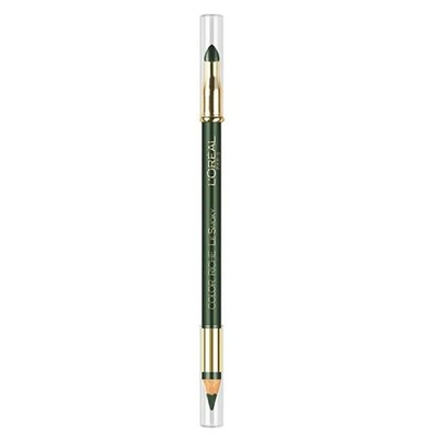 L'Oreal Color Riche Le Smoky Eyeliner Pencil with Smudger 209 Antique Green