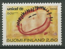 Finlandia 1996 Agenzia di Soccorso all'Infanzia UNICEF disegno 1331 MNH