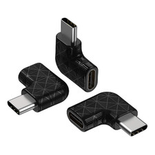 Smallelectric Usb C Right Angle Adapter90 Degree Usb C To Usb Type-C Male To
