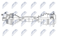 NTY Antriebswelle NPW-AU-061 FüR Audi VW