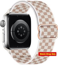 Stretchy Nylon Loop Strap Compatible with Apple Watch 38mm 40mm 41mm 44mm